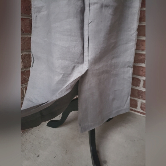 GAP Grey Linen Skirt - Picture 2 of 6